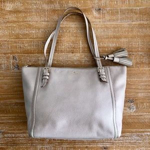 Kate Spade Orchard St Maya Beige Large Tote Bag